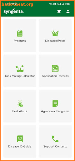 Syngenta GreenCast Turf App screenshot