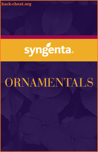 Syngenta Ornamentals App screenshot