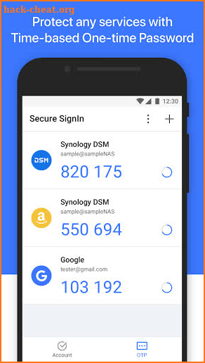 Synology Secure SignIn screenshot