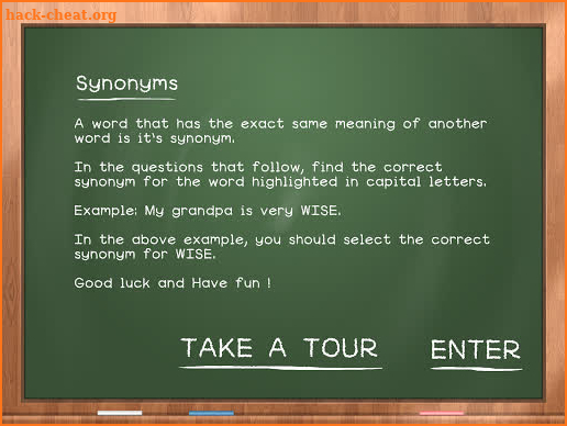 Synonyms For Kids screenshot