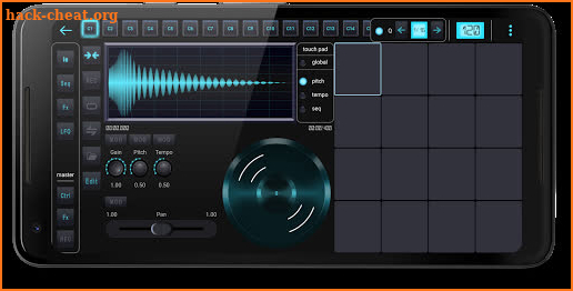 Synthesizer screenshot