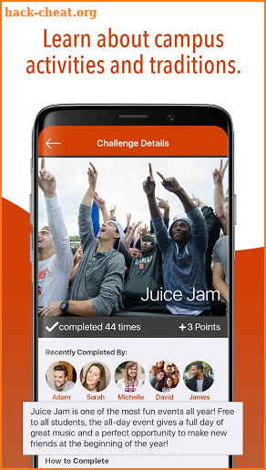 Syracuse University 'Cuse Challenge screenshot