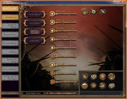 Syrinscape: Tabletop RPG Sound screenshot
