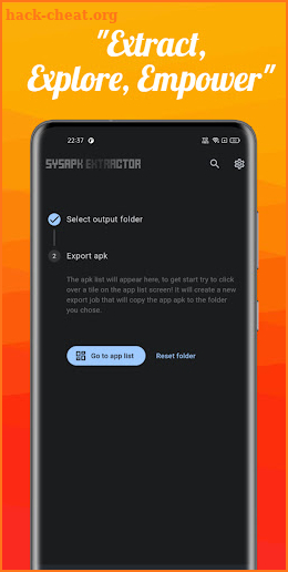 SysAPK Extractor screenshot