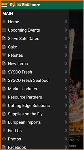 SYSCO Baltimore screenshot
