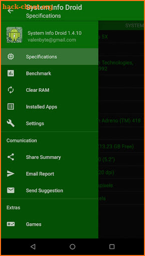 System Info Droid (Info, Tools and Benchmark) screenshot