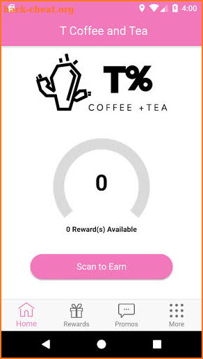 T Coffee and Tea Rewards screenshot