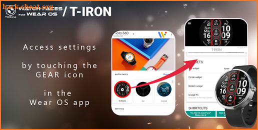 T-Iron Watch Face screenshot