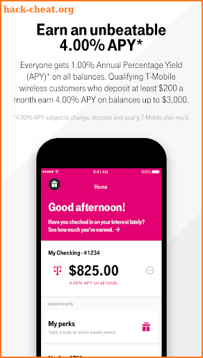 T-Mobile MONEY screenshot