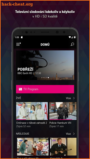 T-Mobile TV GO screenshot