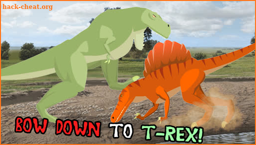 T-Rex Fights Spinosaurus screenshot