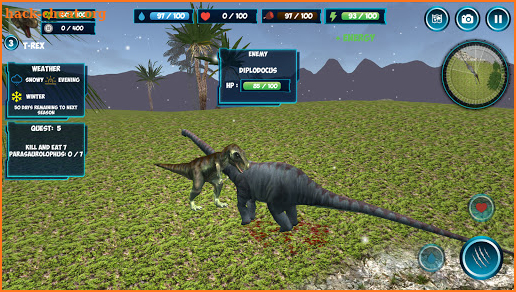 T-Rex Simulator screenshot