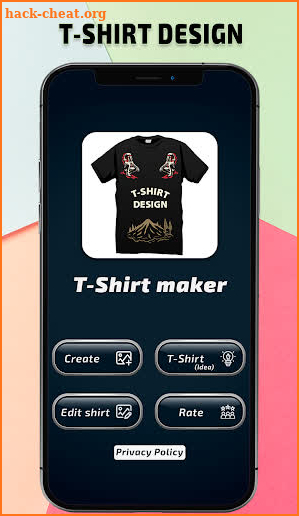 T Shirt Design - Custom Shirt screenshot