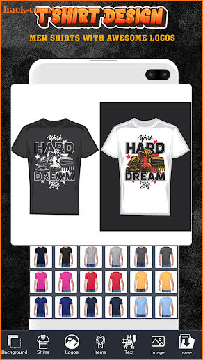 T-Shirt Design - Custom T Shirts screenshot