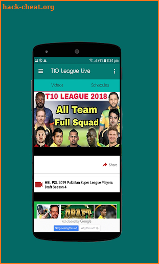 T10 League Live Match screenshot