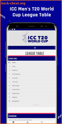 T20 World Cup 2021 Live screenshot