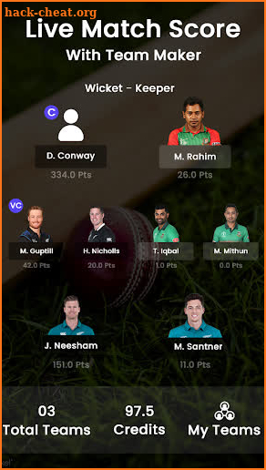 T20 WorldCup 2021 - Cricket Live Score screenshot