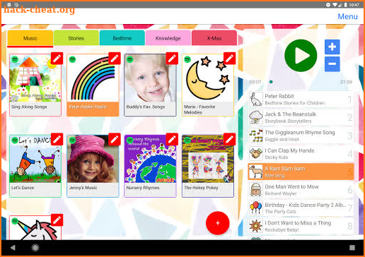 Tabby 2 - Audio Player for Kids screenshot