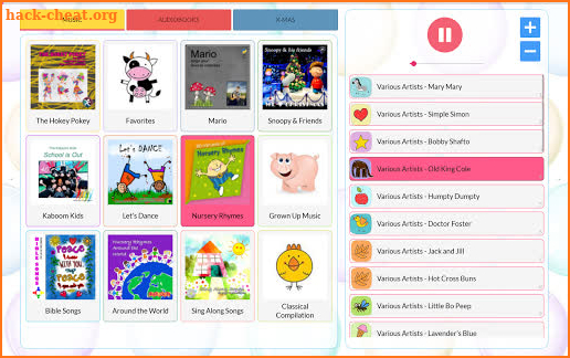 Tabby (PRO) - Audio Player for Kids screenshot