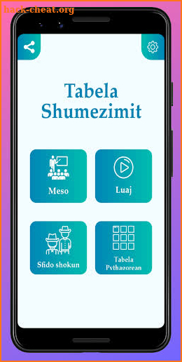 Tabela Shumezimit screenshot