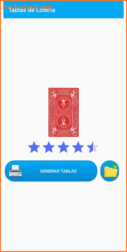 Tablas de Lotería v2.0 screenshot