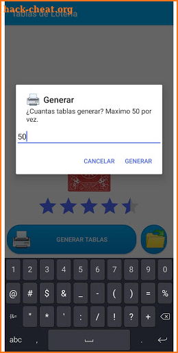 Tablas de Lotería v2.0 screenshot