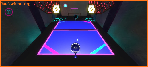 Table Destroyer: Neon Tennis screenshot