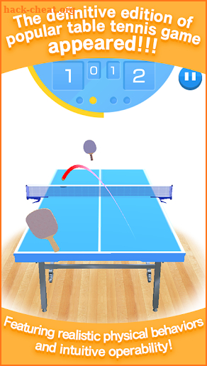 Table Tennis 3D Virtual World Tour Ping Pong Pro screenshot