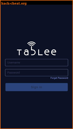 Tablee Server screenshot