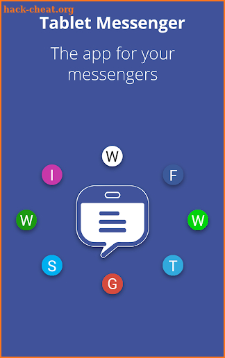 Tablet Messenger screenshot