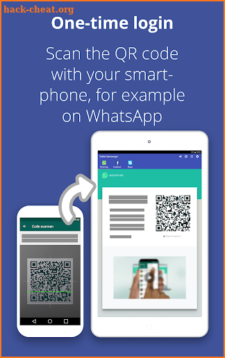 Tablet Messenger screenshot