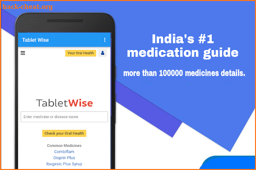 Tablet Wise - Medication guide screenshot
