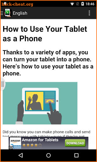TabletPhone screenshot