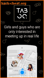 Taboo - Nearby dating screenshot