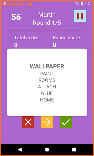 Taboo-Word Game screenshot