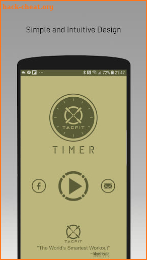 TACFIT Timer screenshot