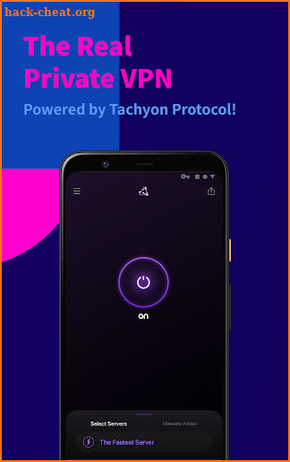 Tachyon VPN - Private Free Proxy screenshot
