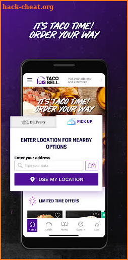 Taco Bell Canada screenshot