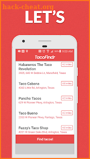 TacoFindr screenshot