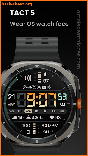 TACT 5 Watch Face screenshot