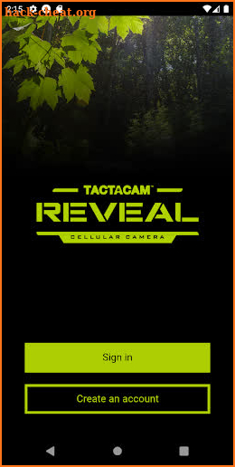 Tactacam Reveal screenshot