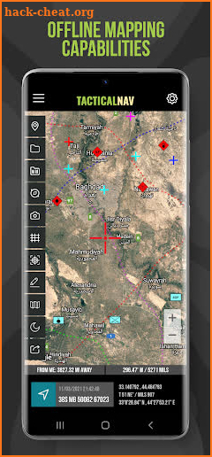 Tactical NAV: MGRS Navigation screenshot