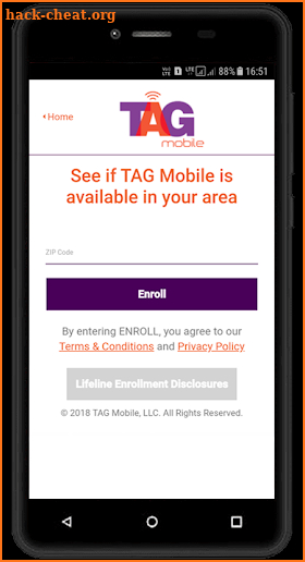 TAG Mobile screenshot