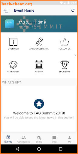 TAG Summit screenshot