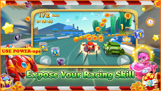 Tag with mask racing rush  Challenge the super kid screenshot