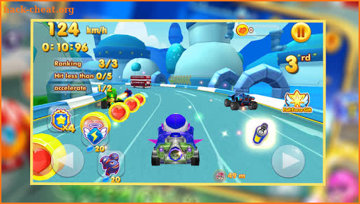 Tag with mask racing rush  Challenge the super kid screenshot