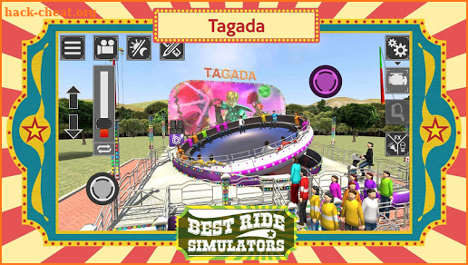 Tagada Simulator: Funfair amusement park screenshot