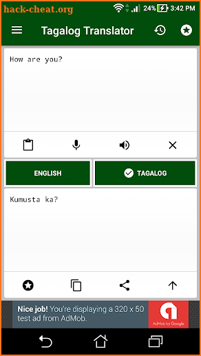 Tagalog - English Translator screenshot