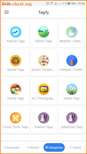 Tagify -  Best Hashtags for Instagram screenshot