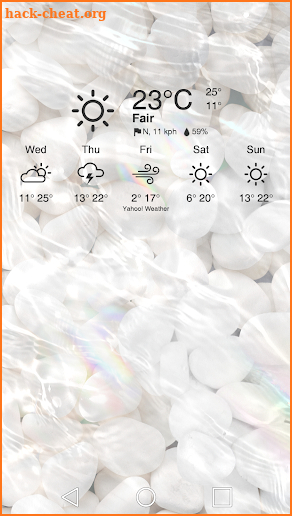 Tahity Flat Weather Icon Set for Chronus screenshot